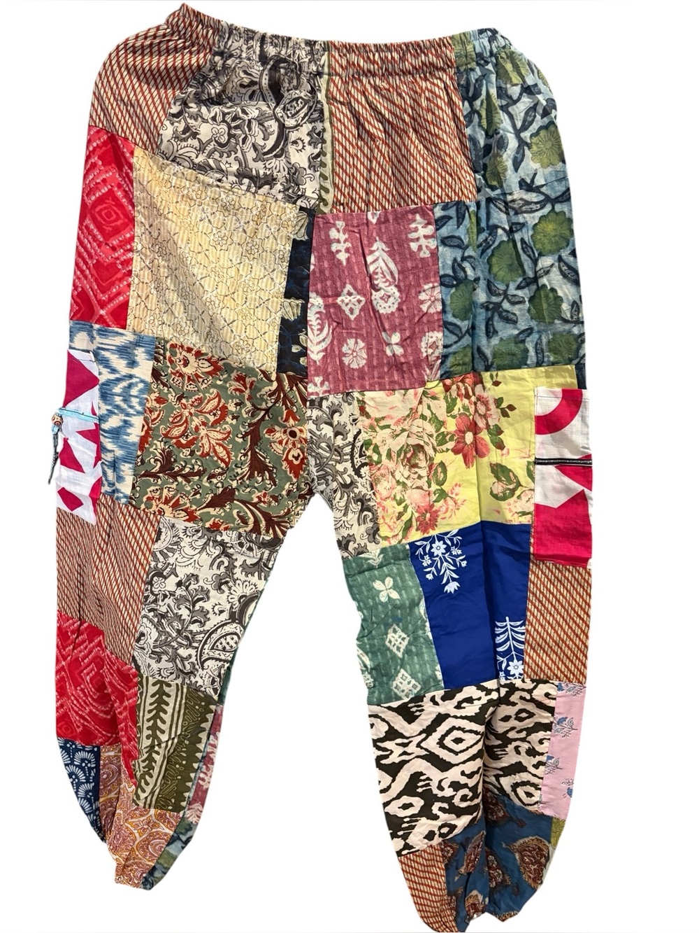 Special request patchwork joggers - Picture 3 of 9